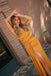 Charming One Shoulder Long Soft Satin Mermaid Bridesmaid Dress, FC7057