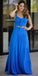 New Arrival Simple Jersey Two Pieces Backless A-Line Prom Dresses, FC1553