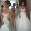 Detachable Lace Charming Bridal Dress, Backless Tulle Sweet Heart Sexy Wedding Dress, KX183