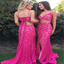 Two Pieces Prom Dress, Lace Prom Dress, Spaghetti Straps Prom Dress, Side Split Prom Dress, Sexy Prom Dress, KX37