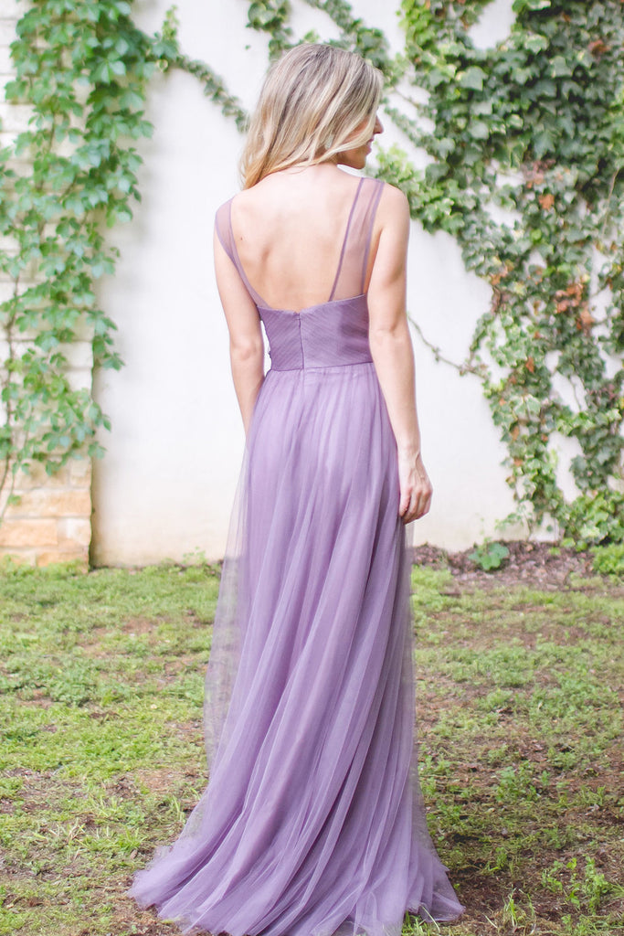 Long Bridesmaid Dress, Sleeveless Bridesmaid Dress, Tulle Bridesmaid Dress, Dress for Wedding, Sweet Heart Bridesmaid Dress, Floor-Length Bridesmaid Dress, LB0436