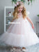 New Arrival Tulle A-line Appluqe Flower Girl Dress, FC4929