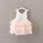 Scoop Neckline Lace Top Tulle Popular Tulle Flower Girl Dresses, Cheap Little Girl Dresses,  FG018