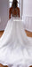 Custom A-line Halter Backless Organza Beaded Beach Wedding Dresses, FC6001-1