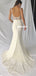 Gorgeous Scoop Neck Mermaid Lace Backless Sexy Wedding Dresses, FC6035