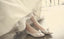 Fashion Women Flat Pointed Toe Lace Sequin Wedding Bridal Shoes, S008