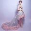 Popular Lace High Low Applique Sweet Heart Affordable Wedding Dress,220008