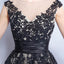 Sleeveless Applique Homecoming Dress, Tulle Tea-Length Homecoming Dress, LB0703