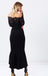 Off Shoulder Lace Prom Dress, Mermaid Prom Dress, Long Sleeve Prom Dress, LB0725