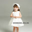 Lace Flower Girl Dresses with Knot-Bow, Popular Little Girl Dresses, KX761