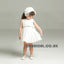 Lace Flower Girl Dresses with Knot-Bow, Popular Little Girl Dresses, KX761