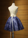 Short Homecoming Dress, Tulle Homecoming Dress, Applique Homecoming Dress, Sleeveless Junior School Dress, Knee-Length Homecoming Dress, LB0791