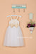 Two Straps Tulle Lace Top Flower Girl Dresses, Popular Little Girl Dresses, LB0999