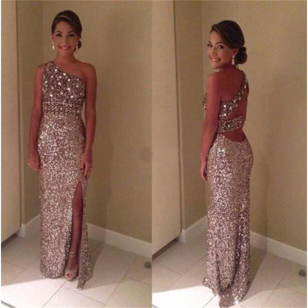 One Shoulder Prom Dresses,Sparkle Prom Dresses,Sequin Prom Dresses ,Party Prom Dresses,Cocktail Prom Dresses ,Evening Dresses,Long Prom Dress,Prom Dresses Online,PD0143