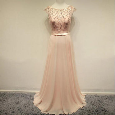 Chiffon Prom Dresses,Cap Sleeves Prom Dresses,Cheap Prom Dresses, Lovely Prom Dresses,Party Dresses ,Cocktail Prom Dresses ,Evening Dresses,Long Prom Dress,Prom Dresses Online,PD0194