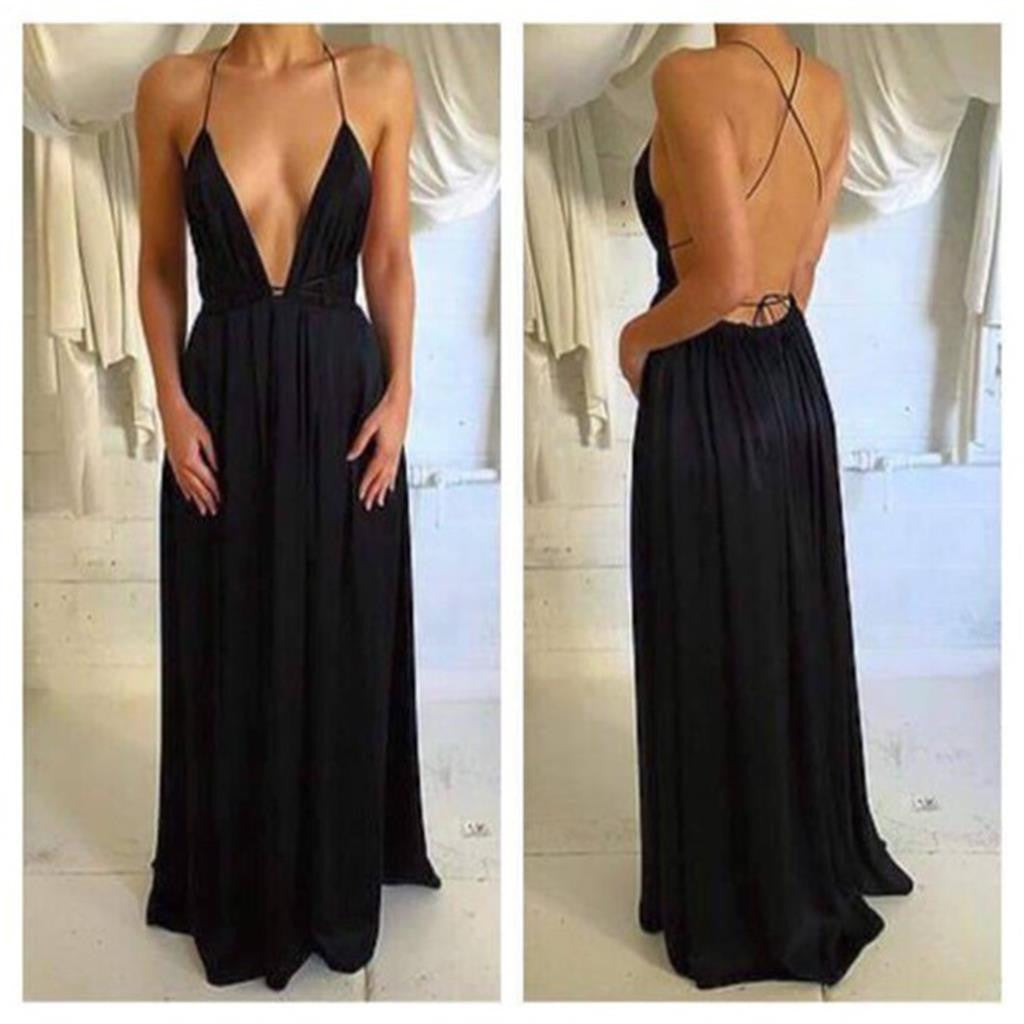 Spaghetti Straps Prom Dress,Sexy Prom Dress,Simple Prom Dress ,Backless Prom Dress,Custom Prom Dresses ,Evening Dresses, Prom Dresses,Long Prom Dress, Party Prom Dress,PD0060