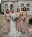 Beautiful Off Shoulder Mermaid Double FDY Backless Bridesmaid Dresses, KX1376