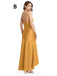 Mismatched Elastic Satin Simple Designed Bridesmaid Dress, FC4595