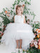 High-Low Lace Top Flower Girl Dresses, Tulle Lovely Little Girl Dresses, KX1142