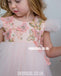 New Arrival Tulle A-line Appluqe Flower Girl Dress, FC4929