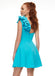 One-Shoulder Satin V-neck Simple Designed Homecoming Dress, FC6130