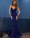 Sparkly Sequin Different Colors Mermaid Backless V-neck Sexy Prom Dresses, FC2242