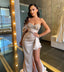 Stunning Sweetheart Mermaid Off Shoulder Beaded Prom Dresses, FC6258