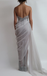 Stunning Side Slit Backless See-through Mermaid  Spaghetti Straps Prom Dresses, FC6608