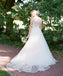 Sleeveless Lace Top Charming Wedding Dress, Tulle A-Line White Wedding Dress, FC1426