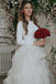 Charming Long Sleeve A-line Jersey Backless Wedding Dresses, FC2044